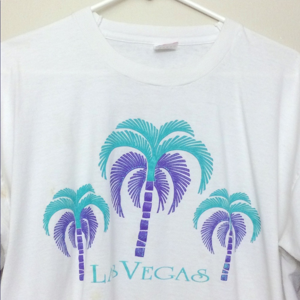 VINTAGE 90s Las Vegas Women’s Top Made In USA 🇺🇸